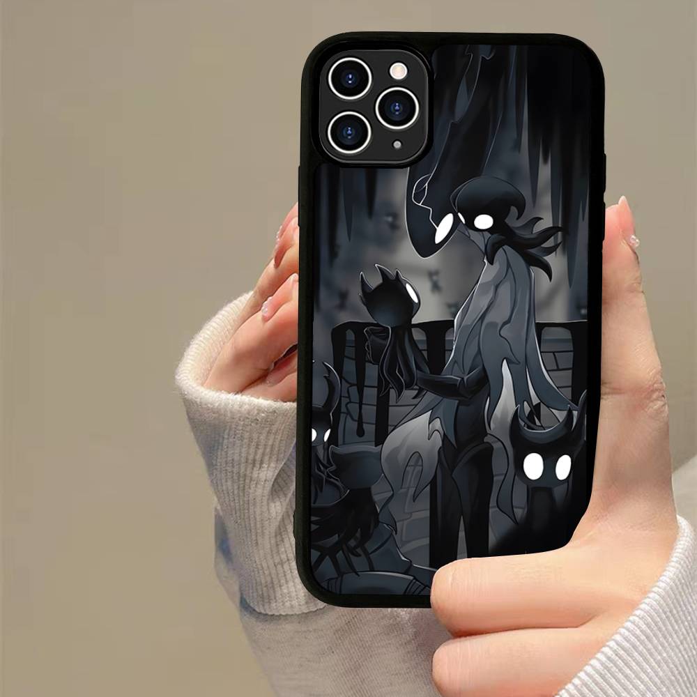 Популярная игра H-Hollow K-Knight S-Silksong Чехол для телефона для iPhone 17 16 Pro Max Air 13 12 Mini 14 15 Plus 11 PC+TPU Задняя крышка