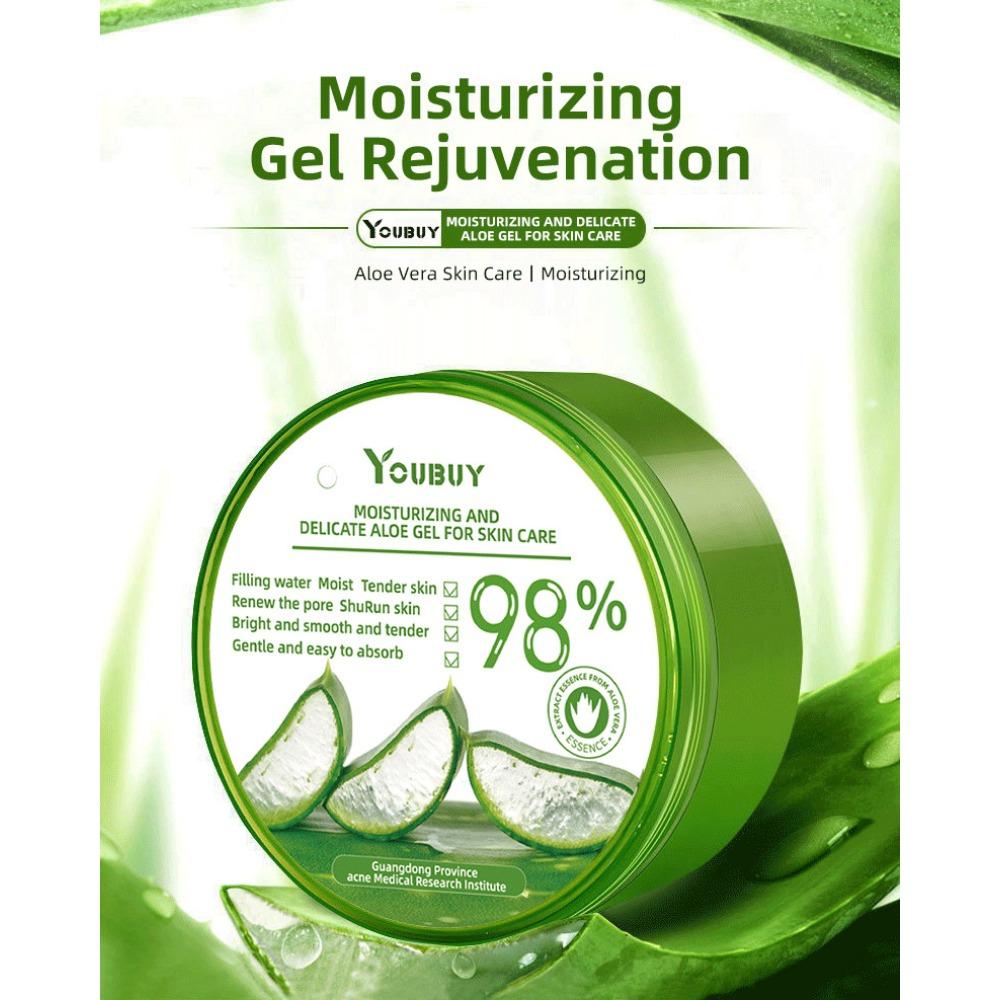 Гель алоэ вера Гель алоэ вера увлажняющий и увлажняющий гель крем для лица женский мужской маска