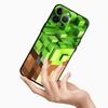 Зеленый Пиксельный Монстр Мультяшный Чехол для Телефона для Apple iPhone 7 8 Plus 13 Mini 12 XS Max 15 ProMax 11 Pro SE XR 16 14 Pro Чехол