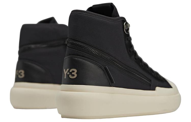 Men's Sneakers adidas Y-3 Ajatu Court High 'Black Cream White'