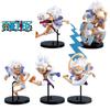 5 шт. Аниме Фигурка One Piece Бог Солнца Ника Gear 5 Луффи Фигурка ПВХ Фигурки Действия Коллекционная Модель Игрушки для Детей Подарки