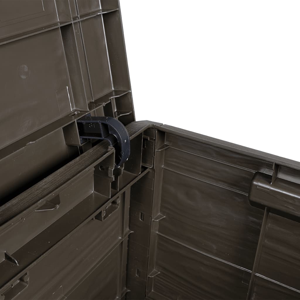 Outdoor Cushion Box Brown 77.5 x 44.5 x 53 cm Polypropylene