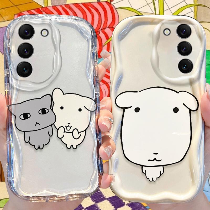 Minimalist Ganadi Dog Case for Samsung Galaxy S26 S25 S24 Plus S23 Ultra S22 S21 S20 FE A73 A71 4G A57 A56 A55 A54 5G A53 Cover