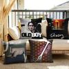 Classic Movie OOldboy Cushion Cover Soft Plush Throw Pillow Cover DoubleSided Decorative Cushion Case Sofa Bedroom Home Decor