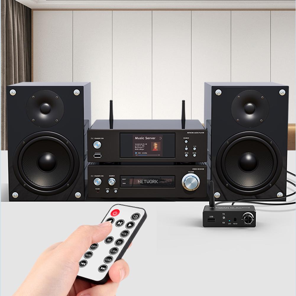 BT 5.3 Приемник Передатчик Цифро-Аналоговый Преобразователь Цифровой SPDIF Оптический Аналоговый L/R RCA Преобразователь для Усилителя ТВ Домашний Кинотеатр