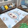 1pc General-purpose Rug, LABUBU Printed Area Rug, Comfortable Office Chair Carpet, Home Entrance Floor Mat