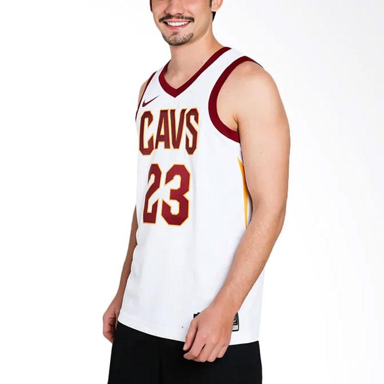 Nike Джерси НБА Swingman - Cleveland Cavaliers LeBron James # 23 Limited Edition Men Jersey White 864409-100