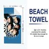 Txt Print Beach Towel, Large Soft Quick Dry Towel for Beach Camping Swimming