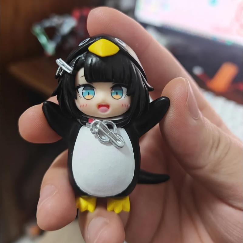 Gugugaga Фигурки 6 см Arknights Endfield Pengmin ПВХ Маленький Косплей Модель Pengmin Коллекция Аниме Настольный Подарок на День Рождения