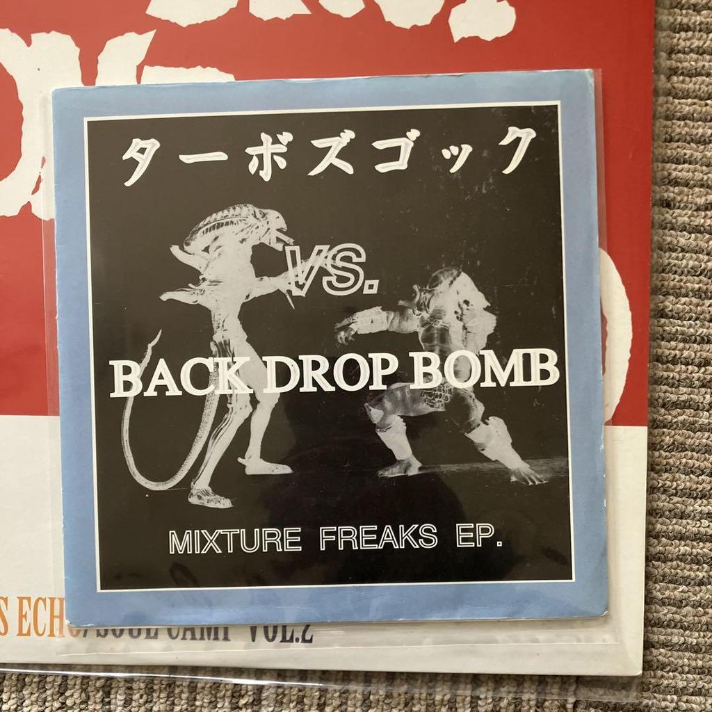 [USED] back drop bomb 2-disc set Japanese music record NCNR