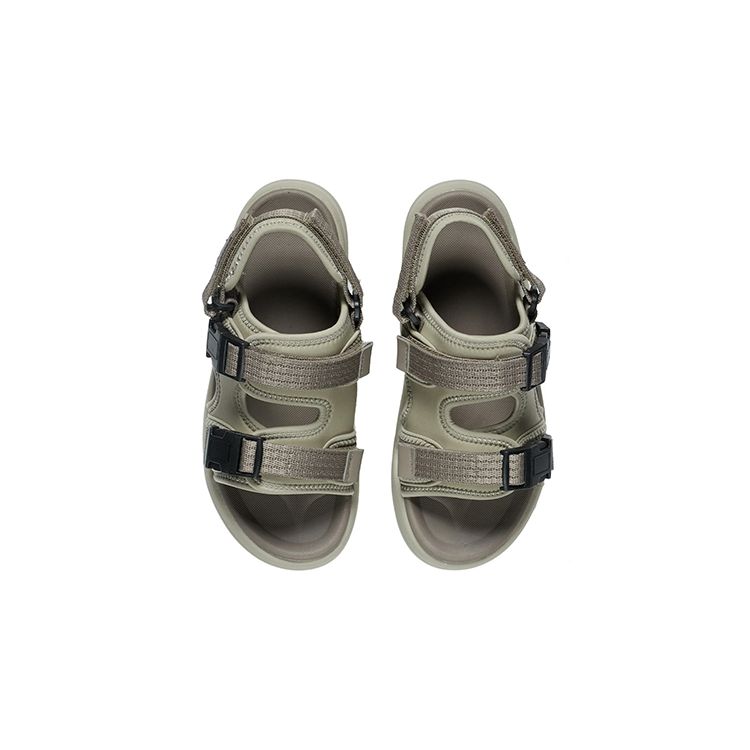 Li Ning Удобные амортизирующие детские сандалии Детская обувь Mica Серо-коричневый YKUS034-3