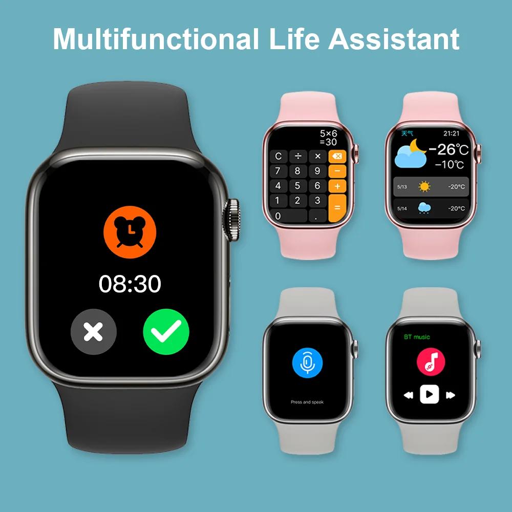 Smart Watch S9 Pro Life Assistant Receive Make Calls Sleep Monitoring Multiple Sport Modes 100+ Dials Smartwatch For Android iOS