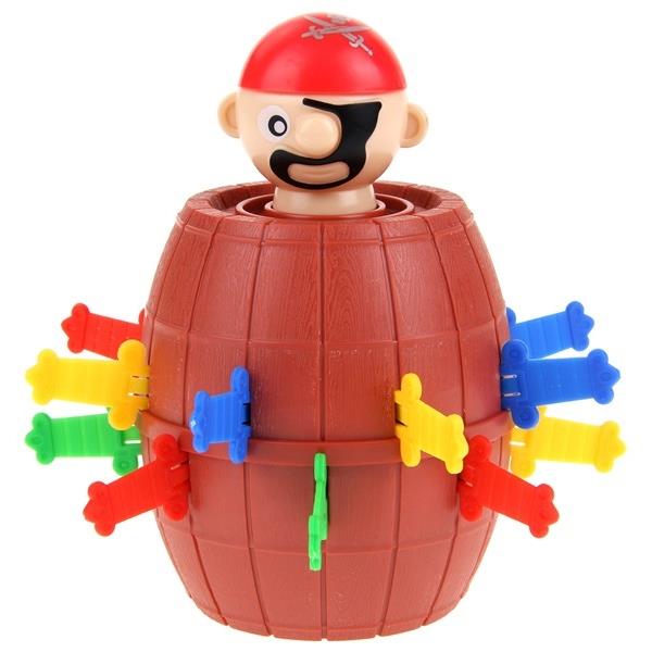 Crazy Pirate in a Pop Up Barrel Arcade Game
