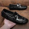 Hotest Salest Man Shoe Brand Men Loafers Leather Men'S Casual Shoes Moccasins Masculino Office Dress Wedding Slip On Boat Shoes