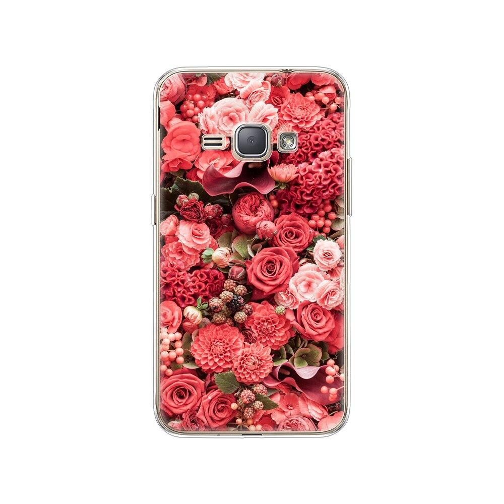 Мягкий чехол из ТПУ для Samsung Galaxy J1 2016 J120 J120F SM-J120F задняя крышка прозрачная 360 полная защитная крышка прозрачный