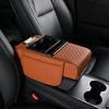 Tissue Box Car Armrest Storage Box 2 Cup Holder Car Elbow Support Pad  Center Console