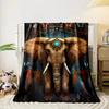 Mystical Elephant Dreamcatcher for all seasons blanket lunch break throw gift