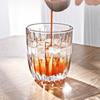 Стеклянная посуда Коктейли INS Стиль Прозрачный Стеклянный Стакан Креативная Чашка для Латте Кофе для Дома Офиса Вечеринки Питьевая посуда Чашка для Сока Напитков