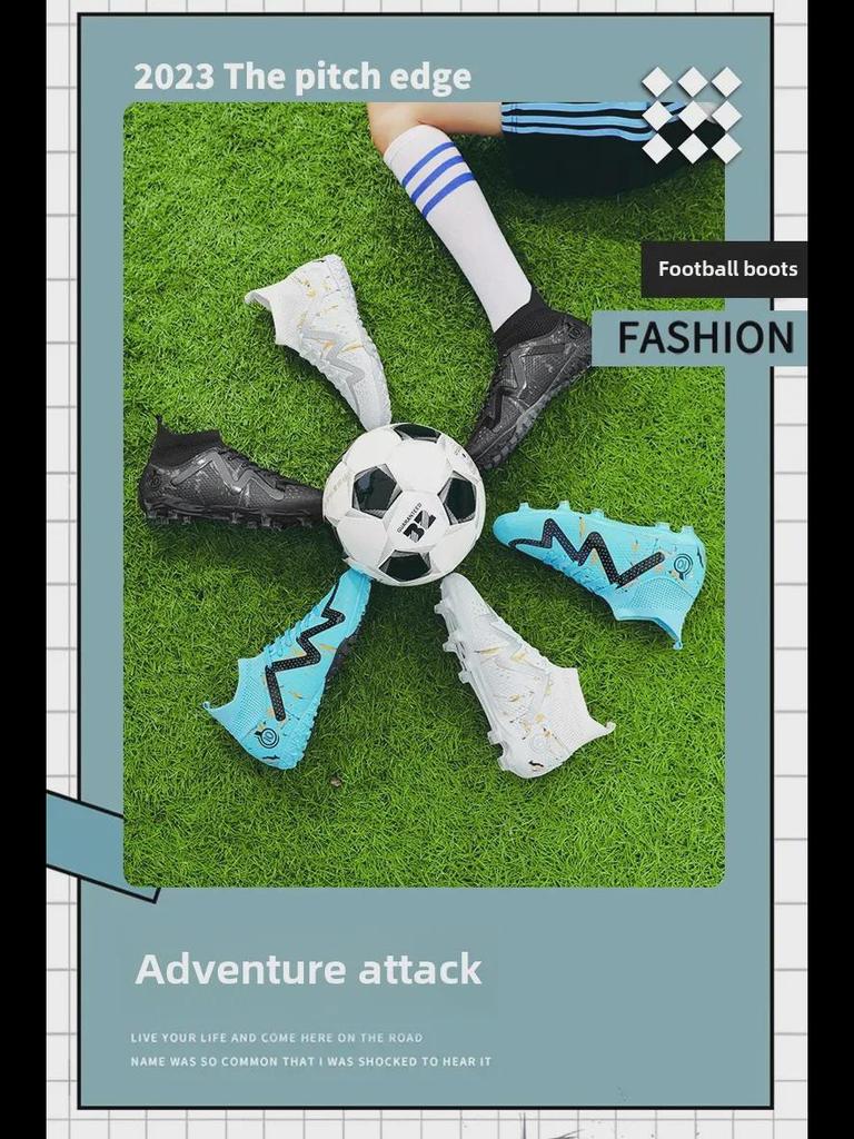 Футбольные бутсы Cross-Border для мужчин, женщин и детей: Варианты Spike и TF для всех уровней