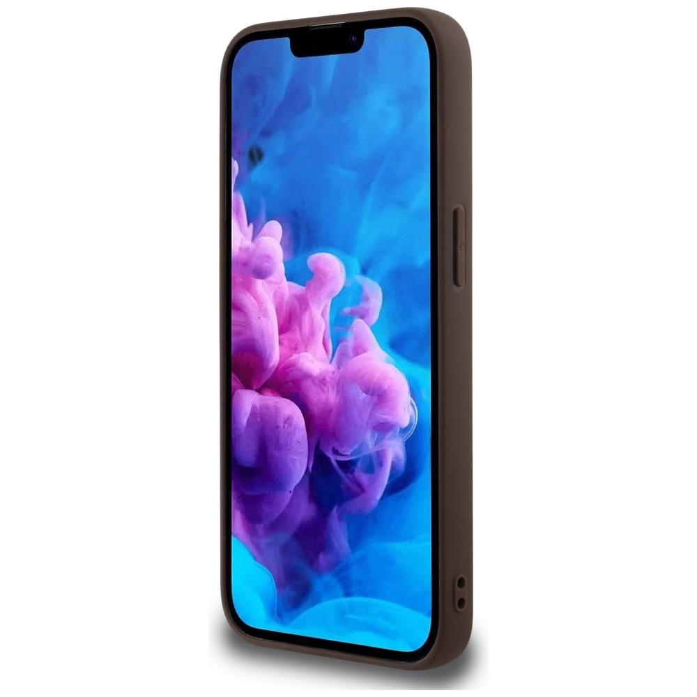 Etui do iPhone 16e Guess MagSafe Brązowy