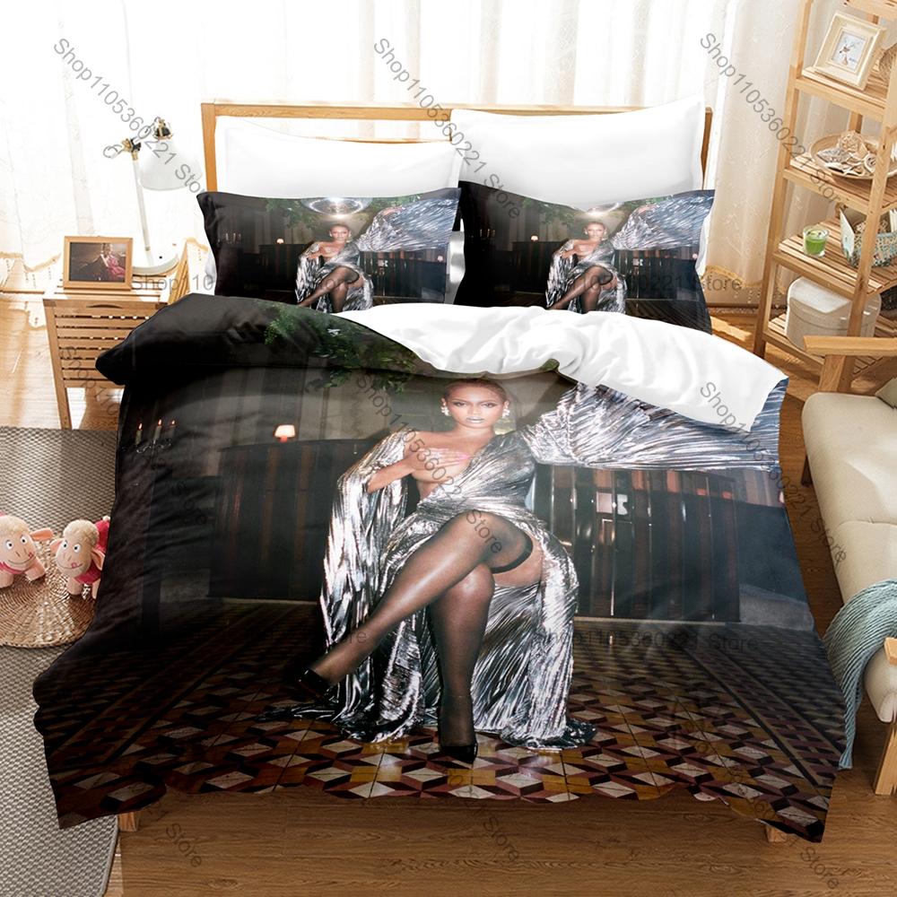 Metallic Gold Vintage Stage Neon Disco 3Pcs Bedding Set Duvet Cover & Pillowcases Glam Music Home Textile