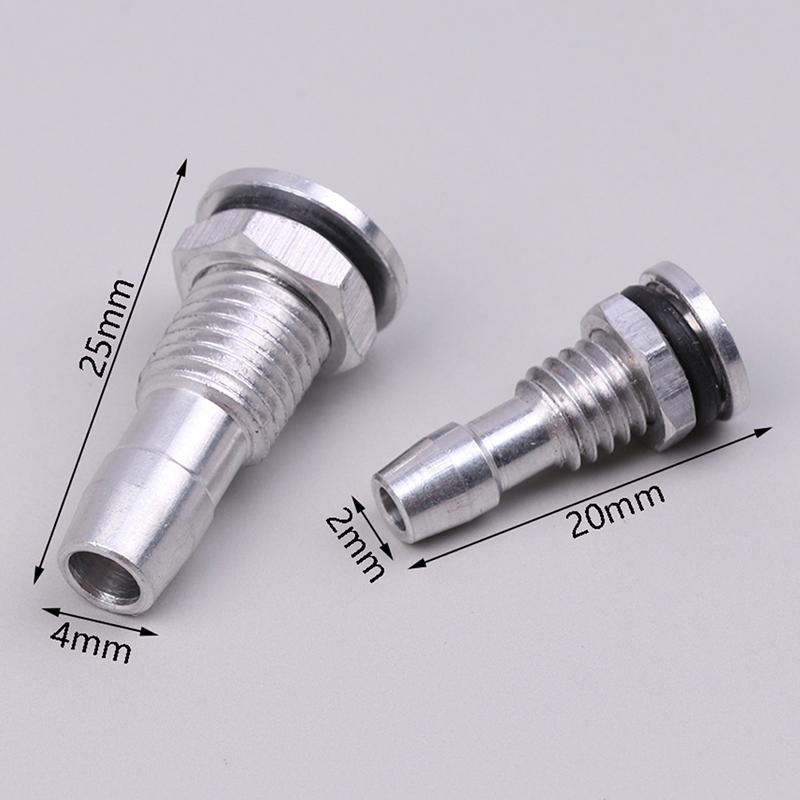 2 шт. Новые серебристые алюминиевые резьбовые патрубки для воды M6/M8 с винтами с уплотнительным кольцом для радиоуправляемой лодки M6 Горячие