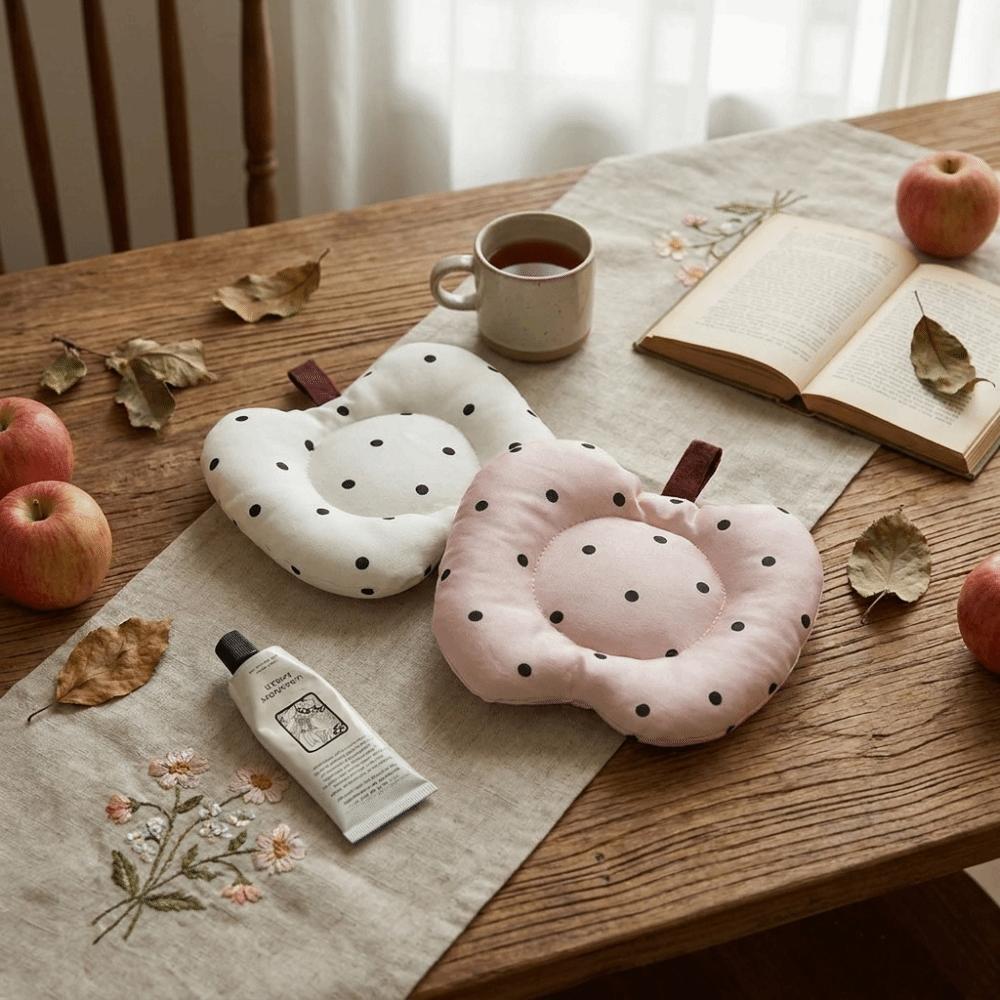 Washable Heat Resistant Coaster Thickened Drink Cup Mat Cute Padded Coaster Coffee Table