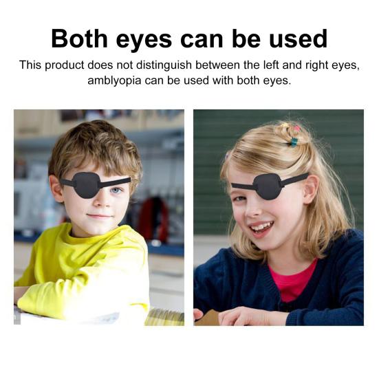 Повязки на глаза для детей, гибкий дизайн, удобные защитные покрытия для глаз, универсальный уход за одним глазом, приятная для кожи защита глаз для детей