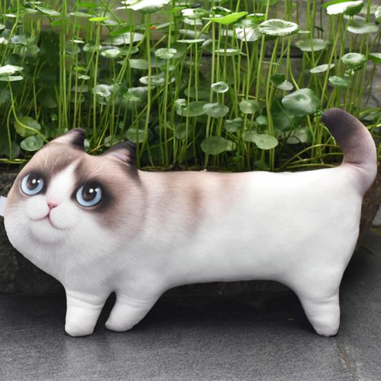 Сумка для ручек с имитацией кота, большая вместительная молния, цепочка из бисера, пылезащитный портативный чехол для карандашей для мальчиков и девочек, канцелярские принадлежности, школьные принадлежности