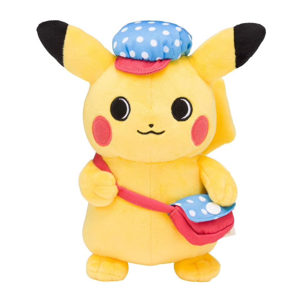 POKEMON Центральная оригинальная плюшевая игрушка Leisurely Life Pikachu 21 x 18 x 10 x Ш x Покемон (HD см)