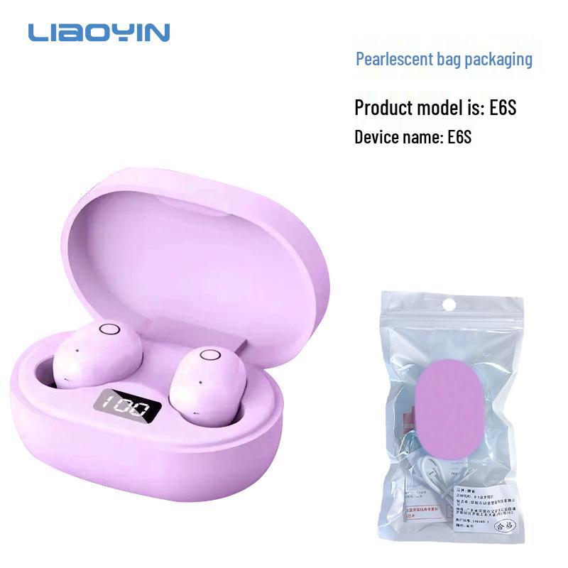 J15 Женские беспроводные Bluetooth-наушники - Мини, Милые, Удобные, Высокое качество звука, E6S
