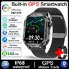 Новые мужские умные часы для активного отдыха и военных оснащены GPS, светодиодной подсветкой, компасом, беспроводной связью, водонепроницаемостью IP68