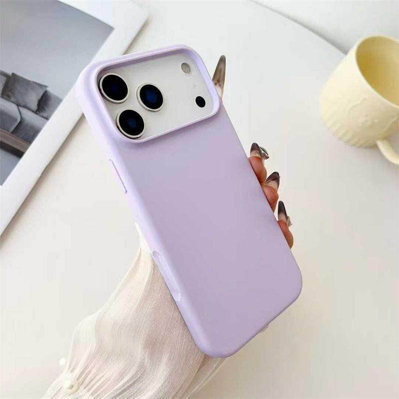 Магнитный чехол из жидкого силикона для Magsafe IPhone 17 Air 16 15 14 13 12 Pro Max Plus 17Air 17Pro IPhone17 Mac Safe Чехол для телефона