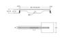 VIRGO SLIM 70 chrome linear drain Besco drainage