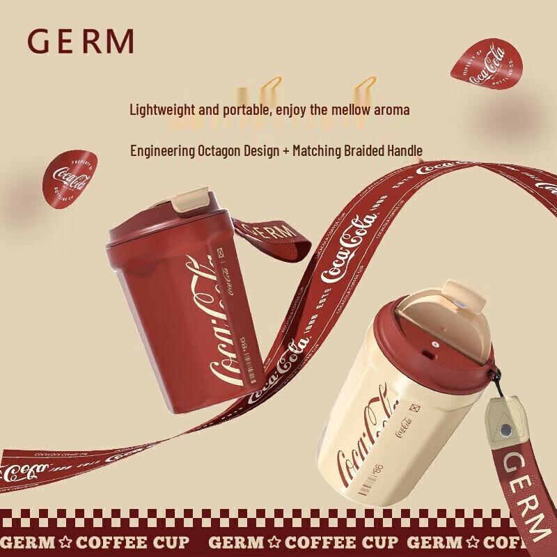 Germ Coca-Cola Insulated Flip-Top Water Bottle