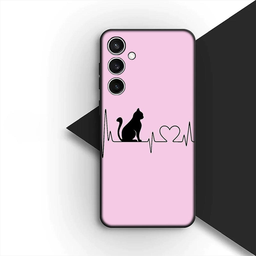Cover for Motorola Moto G86 G57 E14 E15 G14 G34 G67 G84 G24 A54 G15 Power E22 Casing Phone Case Anime Kitten Cat Cartoon