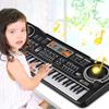 61 Keys Piano Digital Electronic Organ Keyboard Pianos Musical Instruments Electric Piano with Microphone for Children