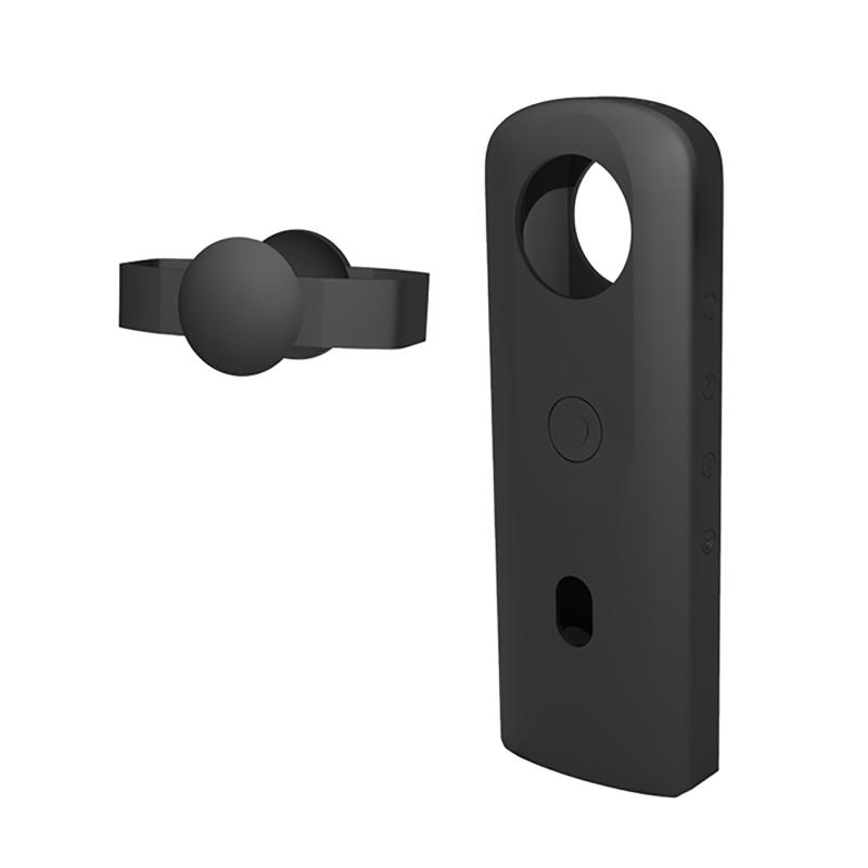 Silicone for Case for Ricoh Theta SC2 360 Panoramic Action Camera Protector with Lens Cover for Ricoh Theta SC2 Accessor