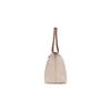 Longchamp Le Pliage 28 Сумка-тоут 'Пельмень' на молнии с кнопкой, с длинными ручками, женская, цвет бумаги 2605089P71