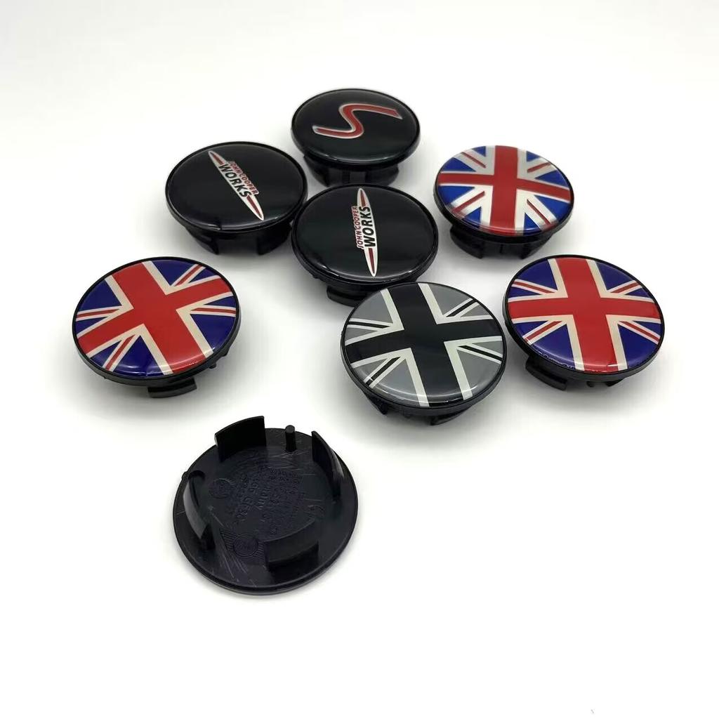 4pcs 54mm Car Wheel Center Hub Caps Cover For Mini Cooper One S JCW R56 R50 R53 R55 R57 R60 F55 F56 Auto Accessories