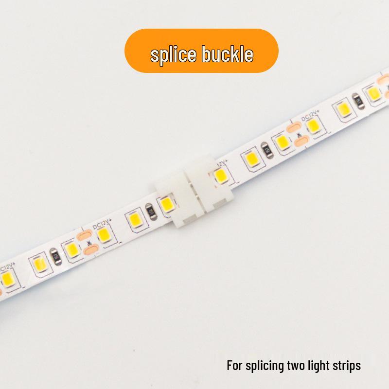 Коннектор для COB LED ленты шириной 8 мм с соединительной картой, 2835 Без пайки, Аксессуары 12В/24В