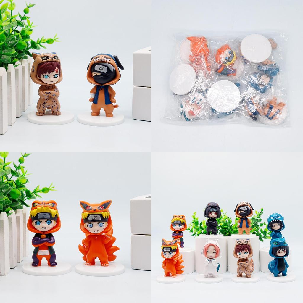 Наруто Итачи Учиха Набор ПВХ Фигурок с Детализированным Дизайном для Косплея и Коллекции