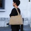 [Yocipa] женская и мужская сумка-тоут Большая холщовая легкая сумка через плечо для поездок на работу Большая вместимость для поездок в школу многофункциональная сумка через плечо