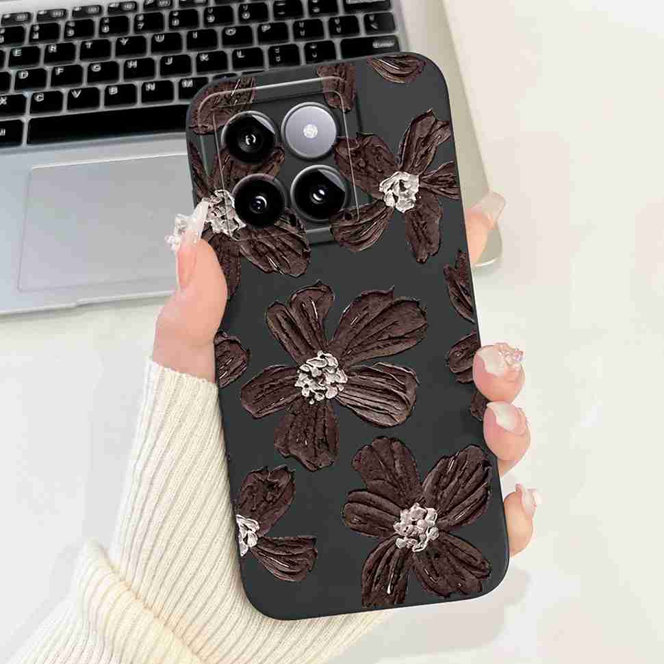 Чехол для Xiaomi 14, силиконовый, противоударный, мягкий, с защитой камеры, с рисунком, матовый, для Xiaomi 14 Mi14 Xiaomi14 5G 2023