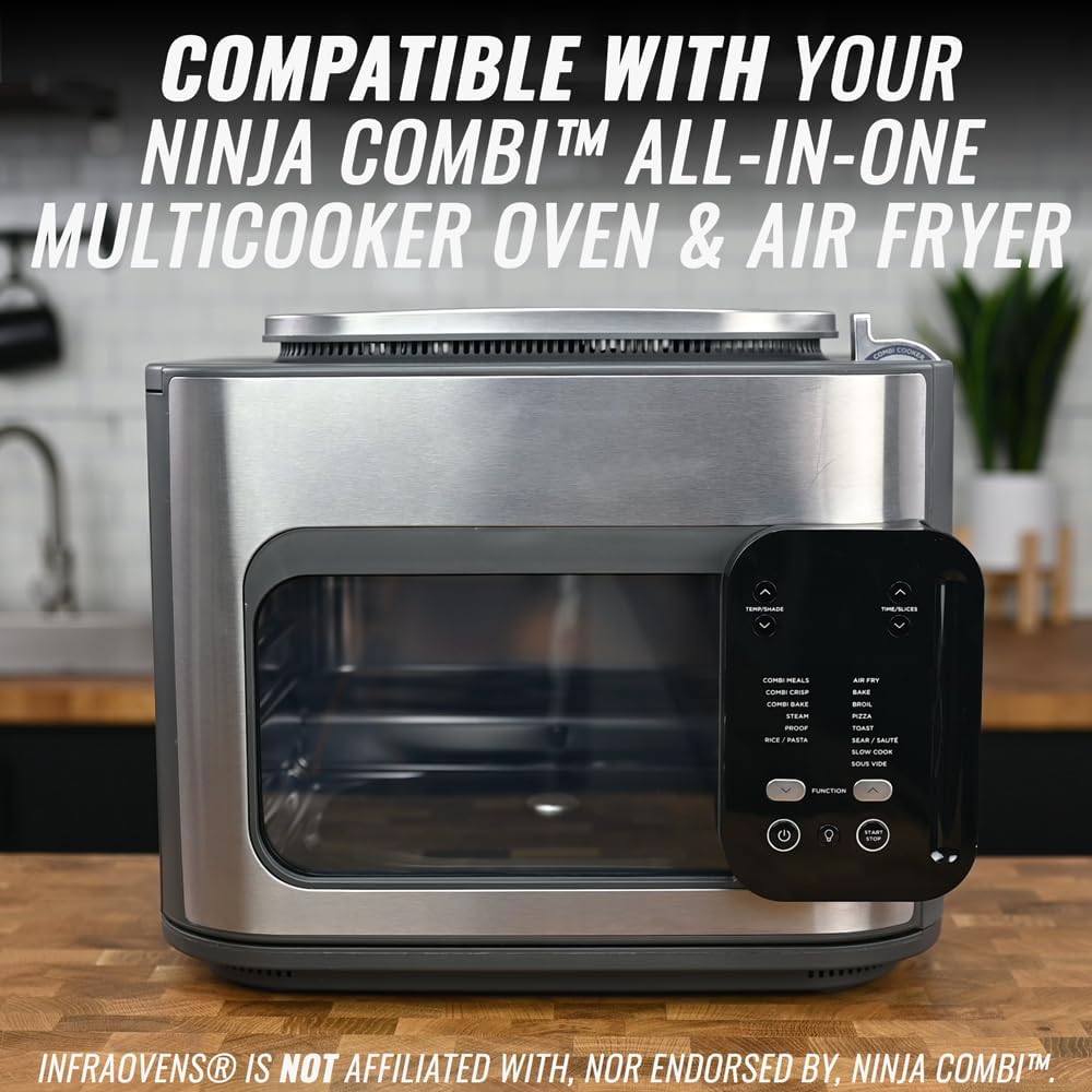 INFRAOVENS Reble Liners for Ninja Combi All-in-One Multicooker Oven & Air Fryer 14-in-1 SFP 701, Nonstick Accessories to Protect Baskets and Trays,