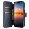 SUTENI Q-05 Чехол-кошелек для iPhone 14/13 2 в 1, съемная кожаная откидная крышка для телефона с подставкой