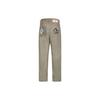 EVISU Casual Pants Men's Khaki Moderate Straight Fit Pants 2EAHTM3PT1048XXCT