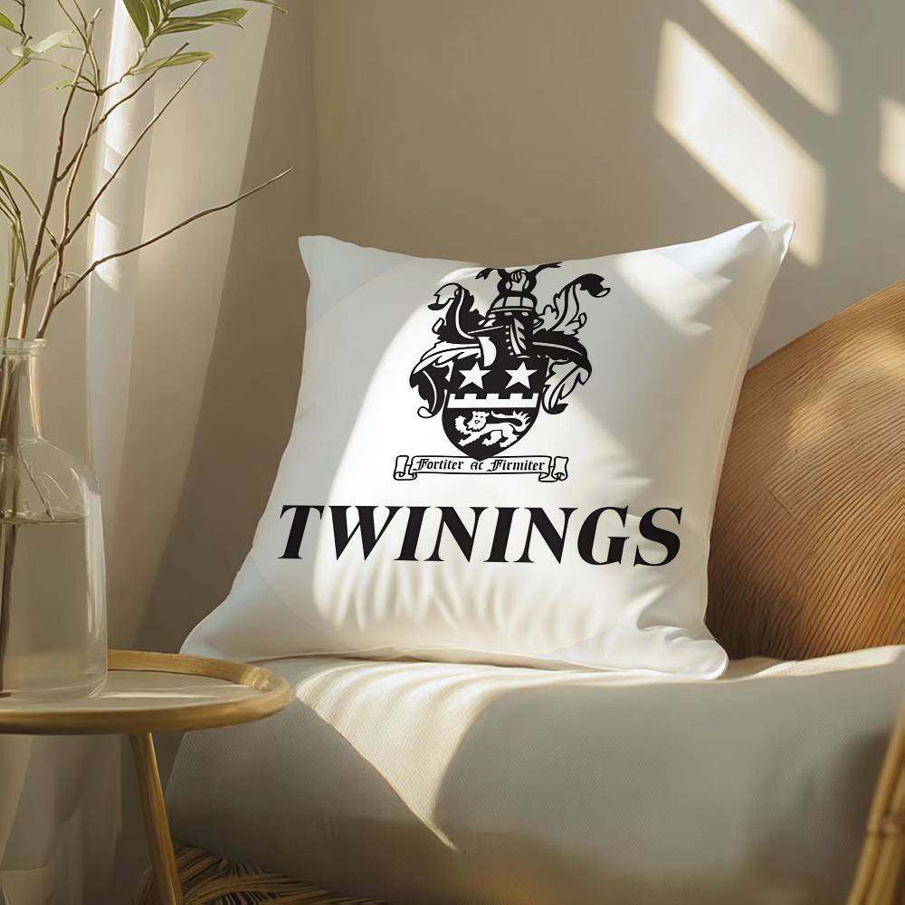 Элегантная Красная Наволочка Twinings Шелковистая элегантность Комфорт Диван-кровать Невидимая молния Наволочка для пляжа