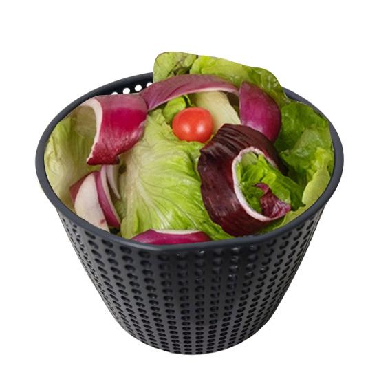 Корзина для готовки в кухонном комбайне, большая емкость, не содержит бисфенол А, простая установка, поворотная сливная корзина для салата для TM5/TM6