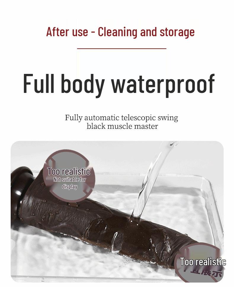 Силиконовый Телескопический Реалистичный Вибратор для Женщин